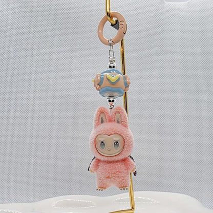 Labubu Zimomo Cloud Theme Plush Charm Keychain