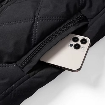 Boreas | Men's Fleece-Lined Quilted Winter Jacket