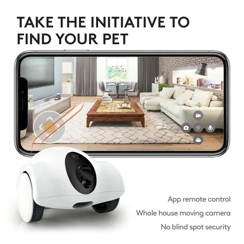 Hiibo Dog Camera with Treat Dispenser AI Pet Companion Robot Pet Security Monitor at Home