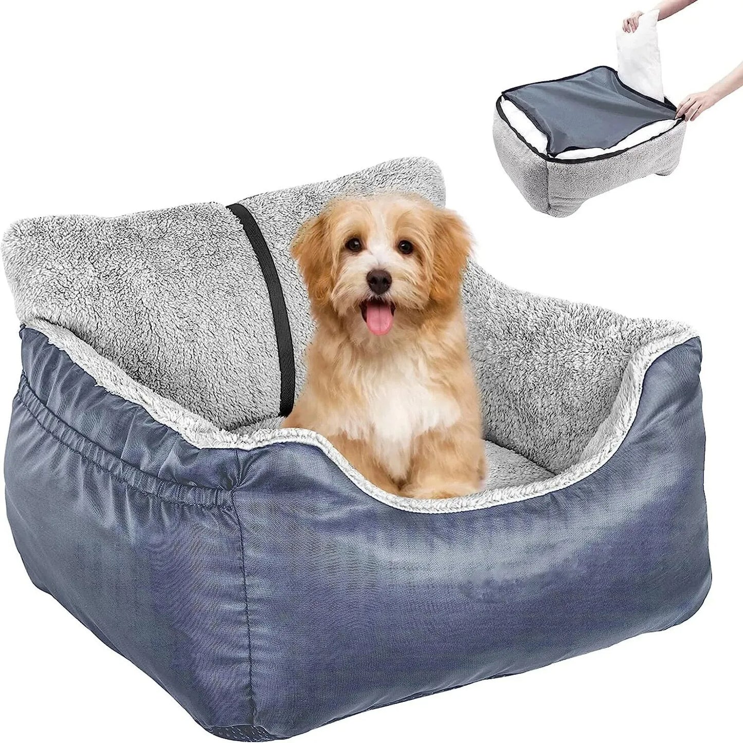 Luxury Dog Car Seat Pet Car Seat for Large Medium Dogs