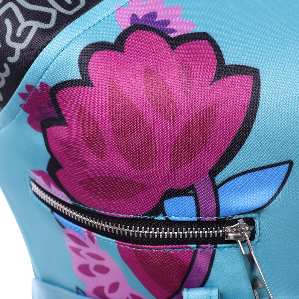 Zoey Blue Costume KPop Iconic Zoey Stage Performance Outfit Full Set