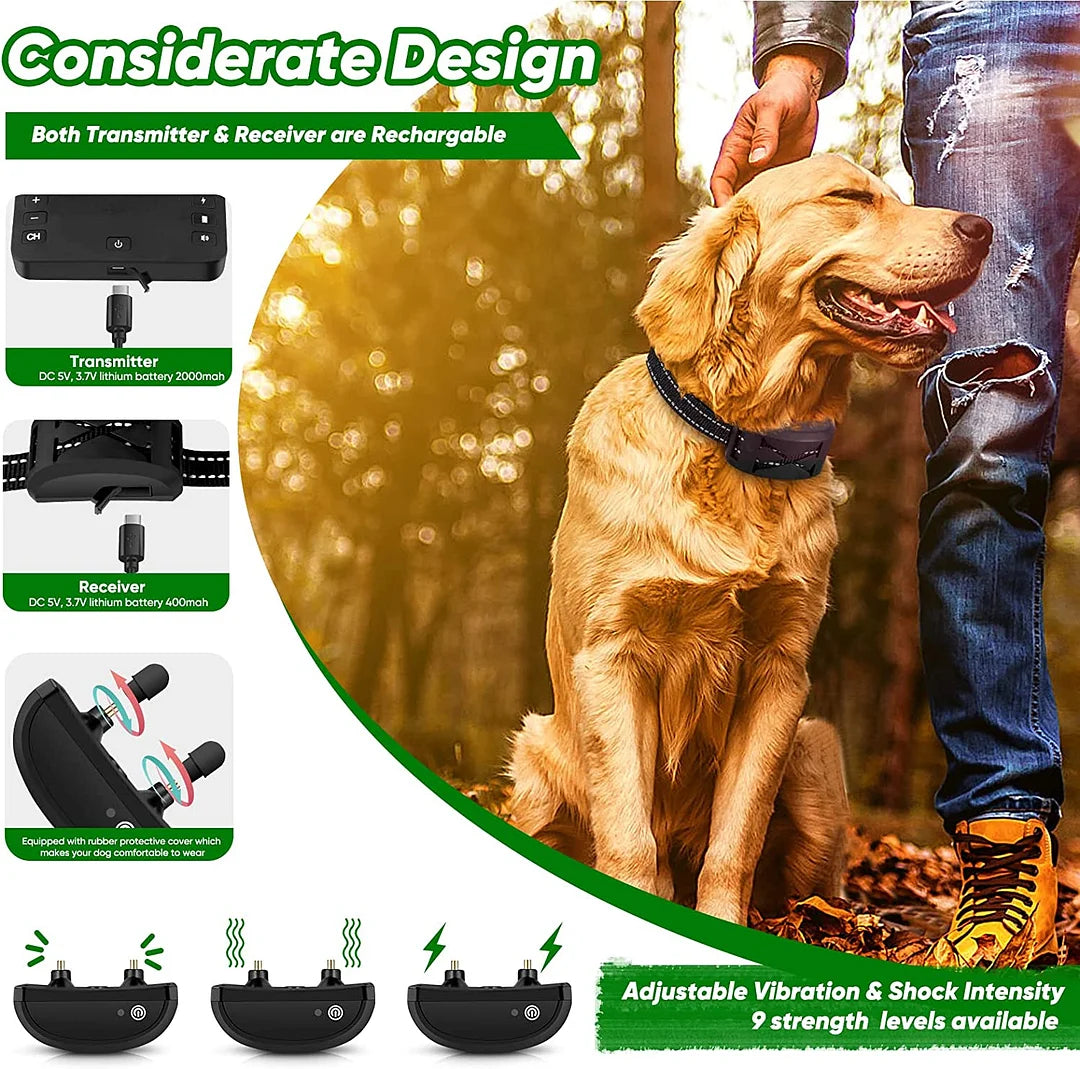 Wireless Dog Fence Wireless Boundary Containment System