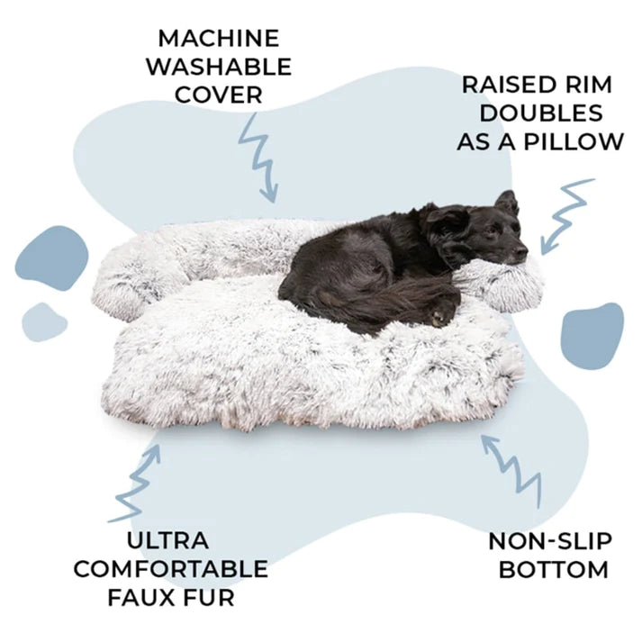 Washable Pet Sofa Dog Bed Calming Bed For Dogs