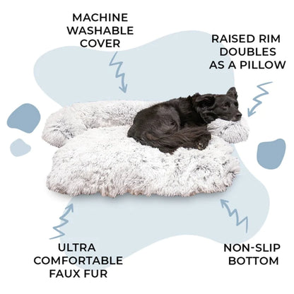 Washable Pet Sofa Dog Bed Calming Bed For Dogs