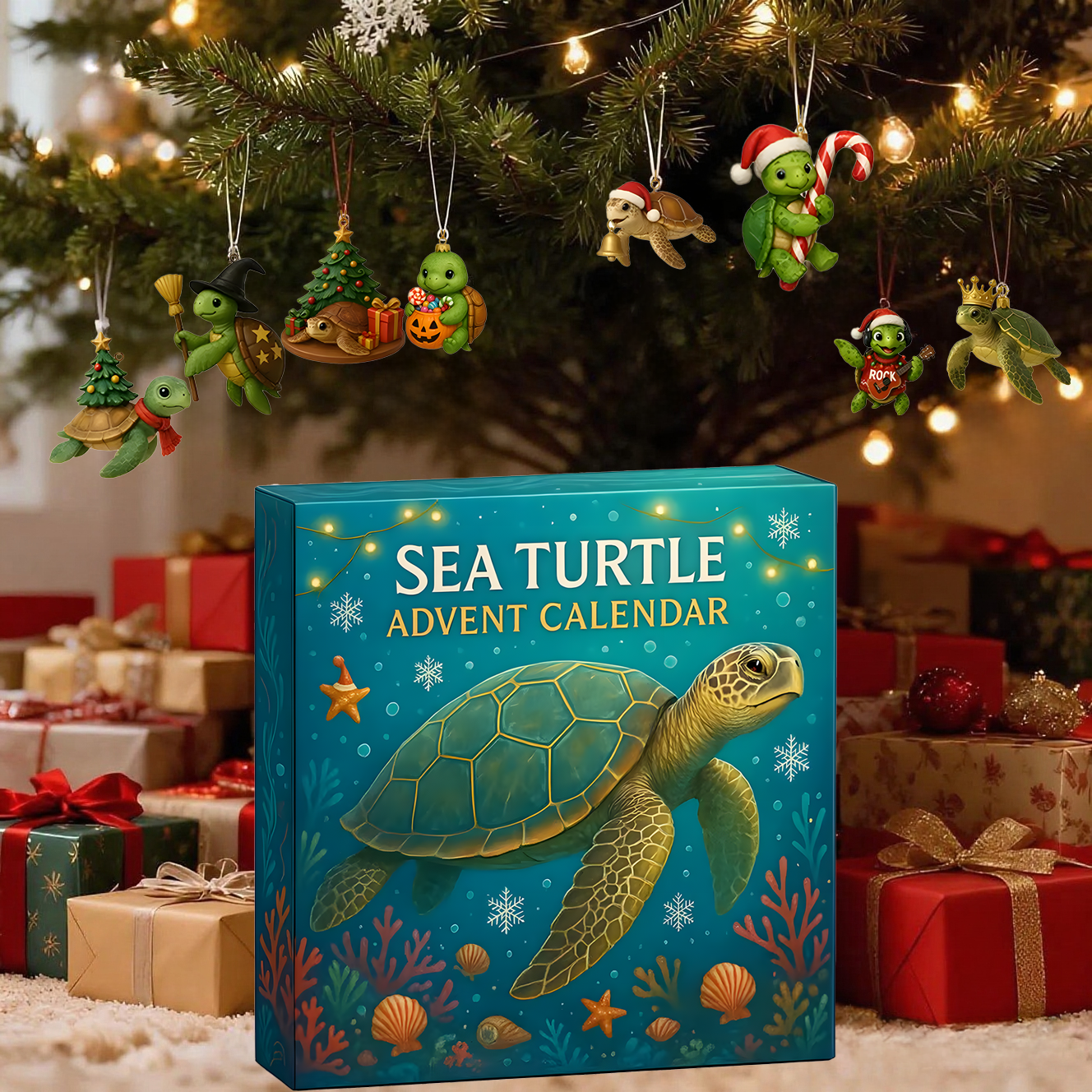 Christmas Sea Turtle Advent Calendar