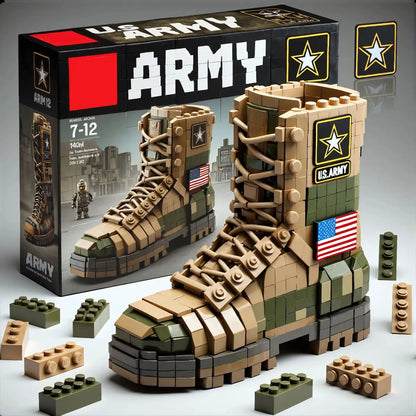 U.S. Military 25othAnniversary Commemorative Building Blocks
