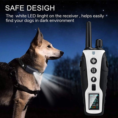 Dog Training Collar - Shock Collars for Dogs with 3280ft Remote Control Range