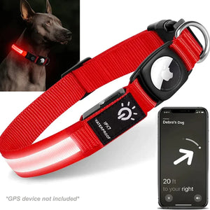 Premium GPS Dog Collar with LED Light