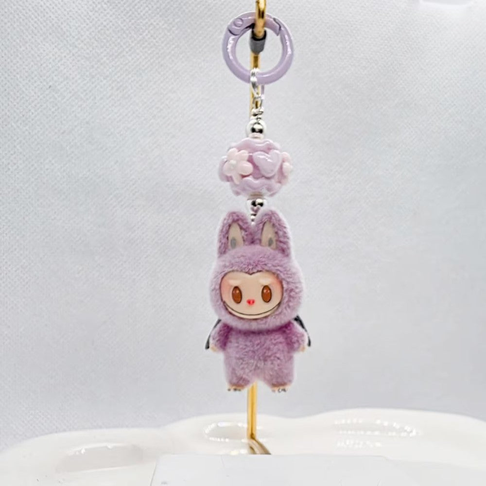 Labubu Zimomo Cloud Theme Plush Charm Keychain