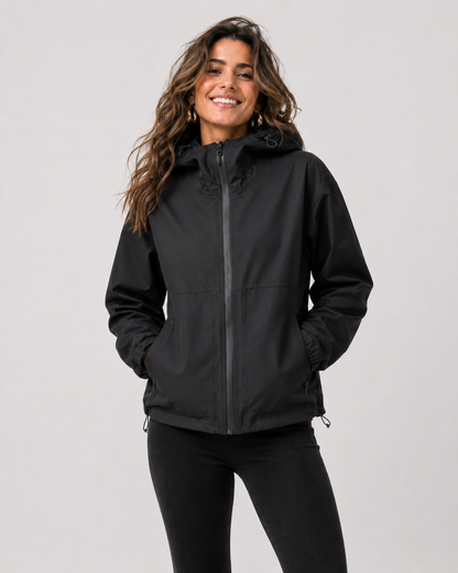 Halcyra | Women's Hooded Rain Jacket