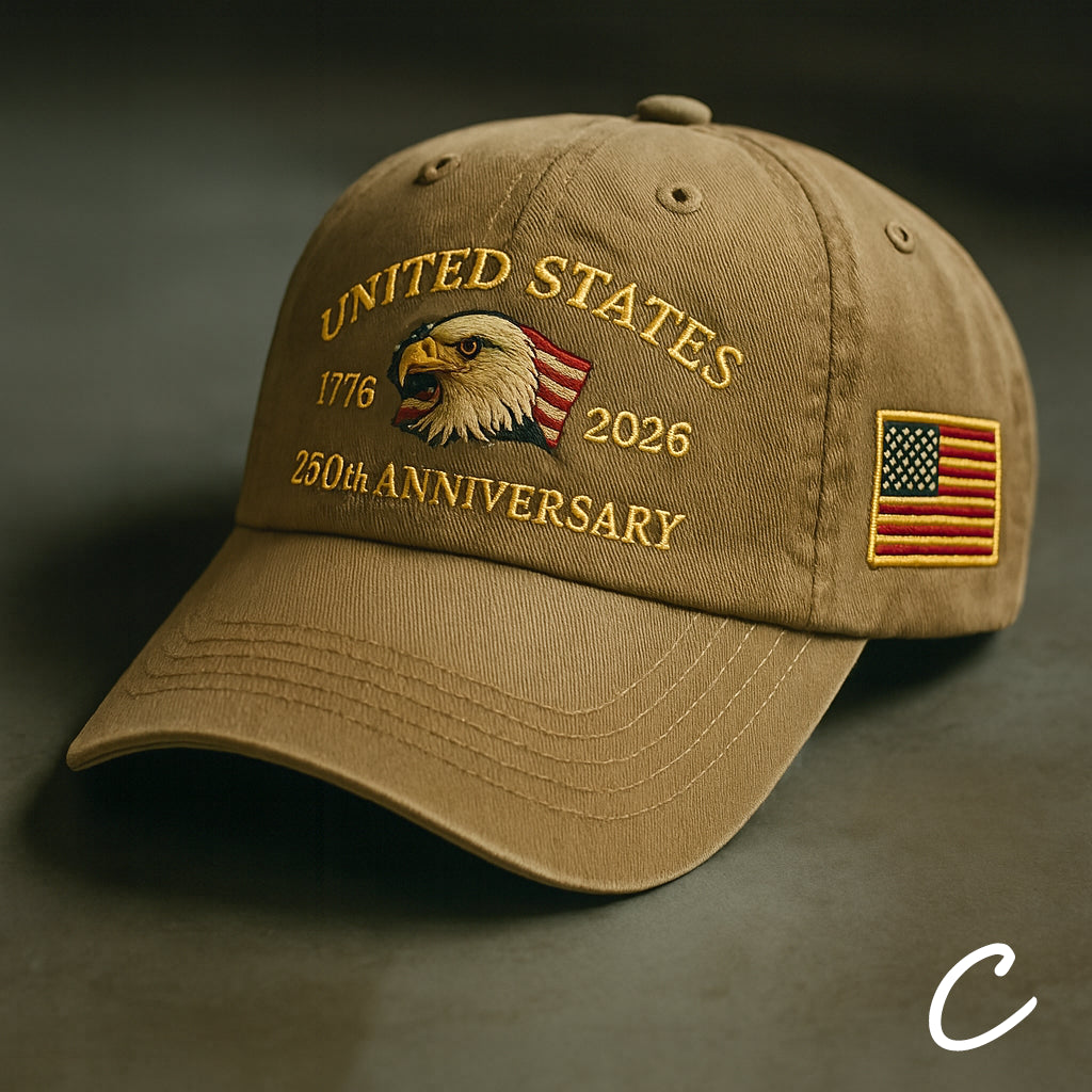 United States 250th Anniversary Eagle Dad Hat