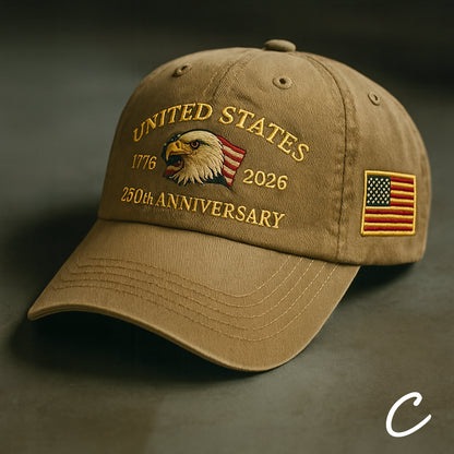 United States 250th Anniversary Eagle Dad Hat