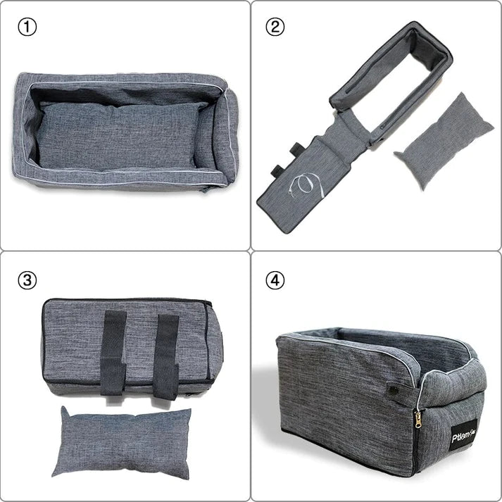 Car Pet Seat Dog Car Seat Central Control Nonslip Carriers