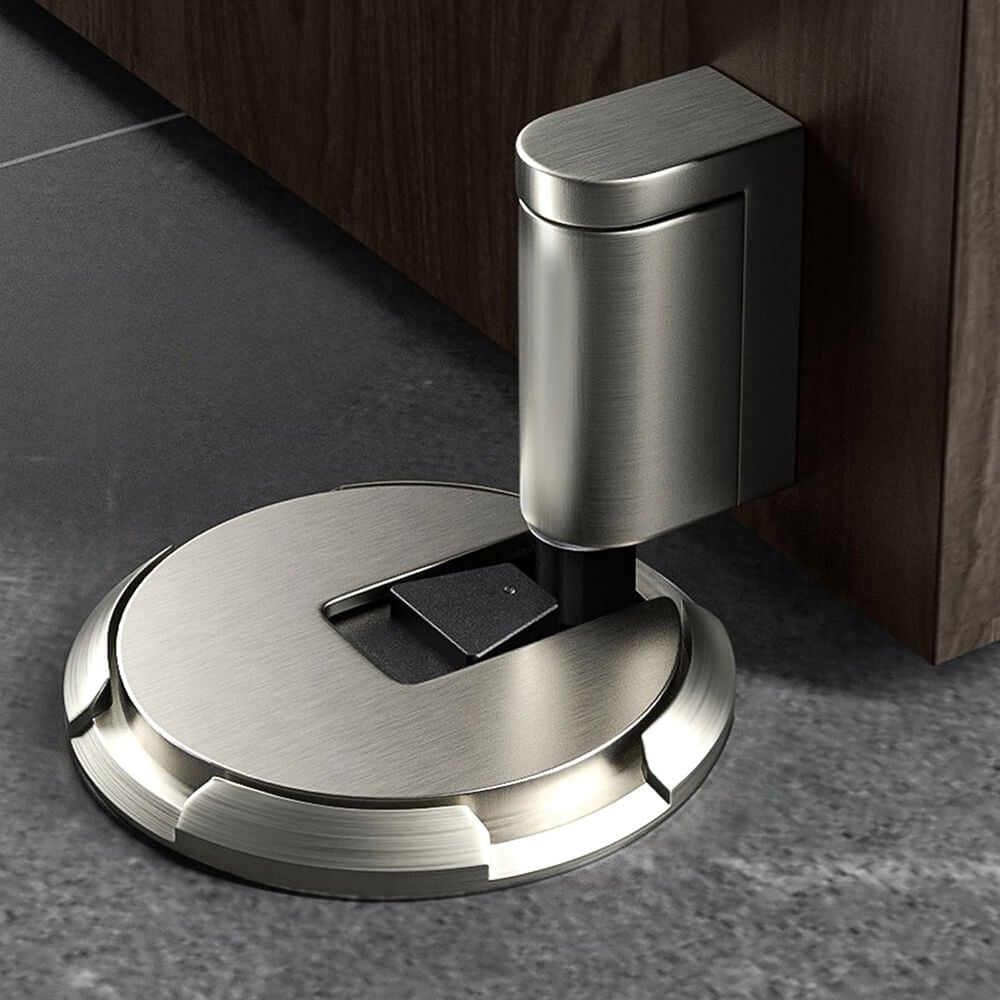 Mechanical Magnetic Floor Door Stopper