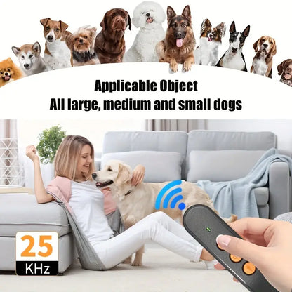 Ultrasonic Anti Barking Device - Remote Controlled Dog Barking Deterrent Device