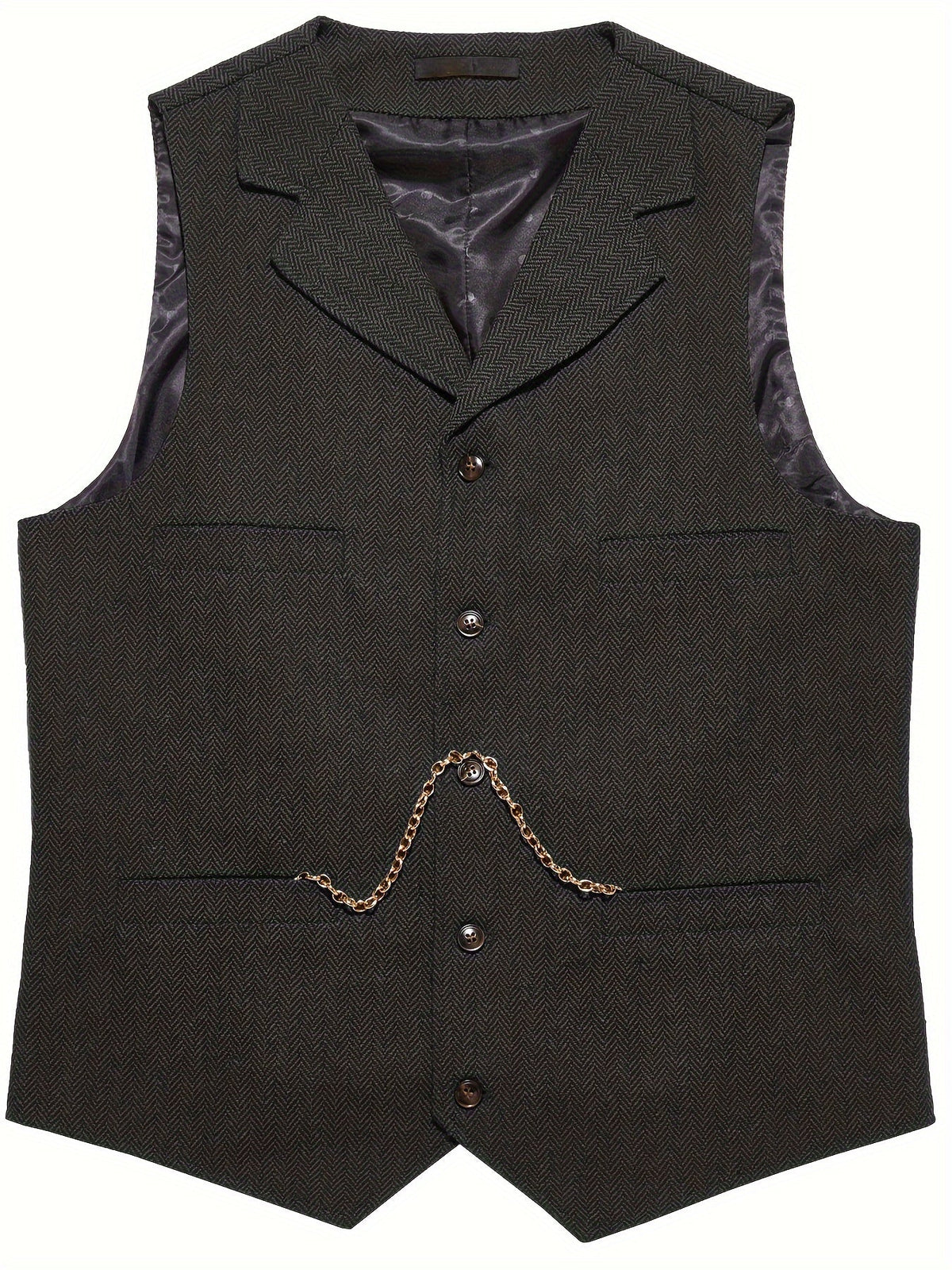 Arthur | Refined Herringbone Waistcoat