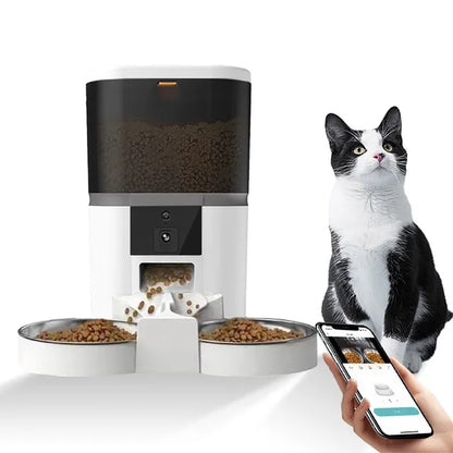 Smart Pet Feeder With HD Pet Cam