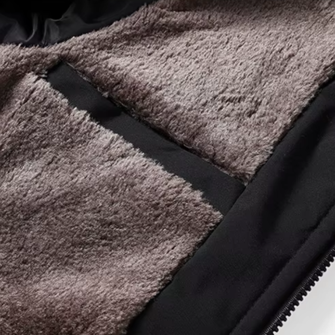 Boreas | Men's Fleece-Lined Quilted Winter Jacket
