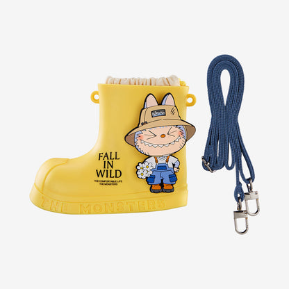 Labubu The Monsters Fall In Wild Series Rain Boot Bag