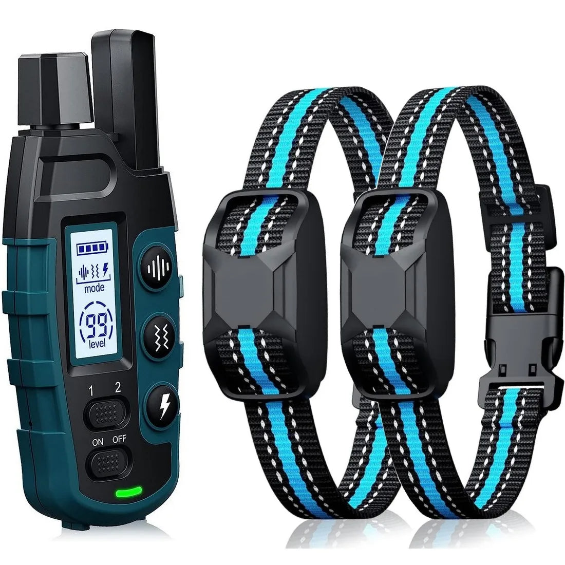 Dog Shock Collar - 3300Ft Training Collar with Remote for 5-120lbs Small Medium Large Dogs