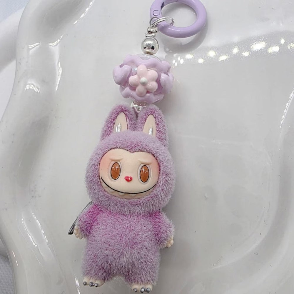 Labubu Zimomo Cloud Theme Plush Charm Keychain