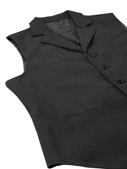 Arthur | Refined Herringbone Waistcoat