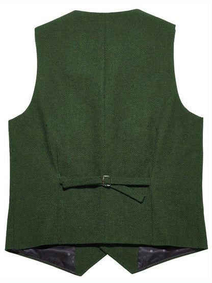 Arthur | Refined Herringbone Waistcoat