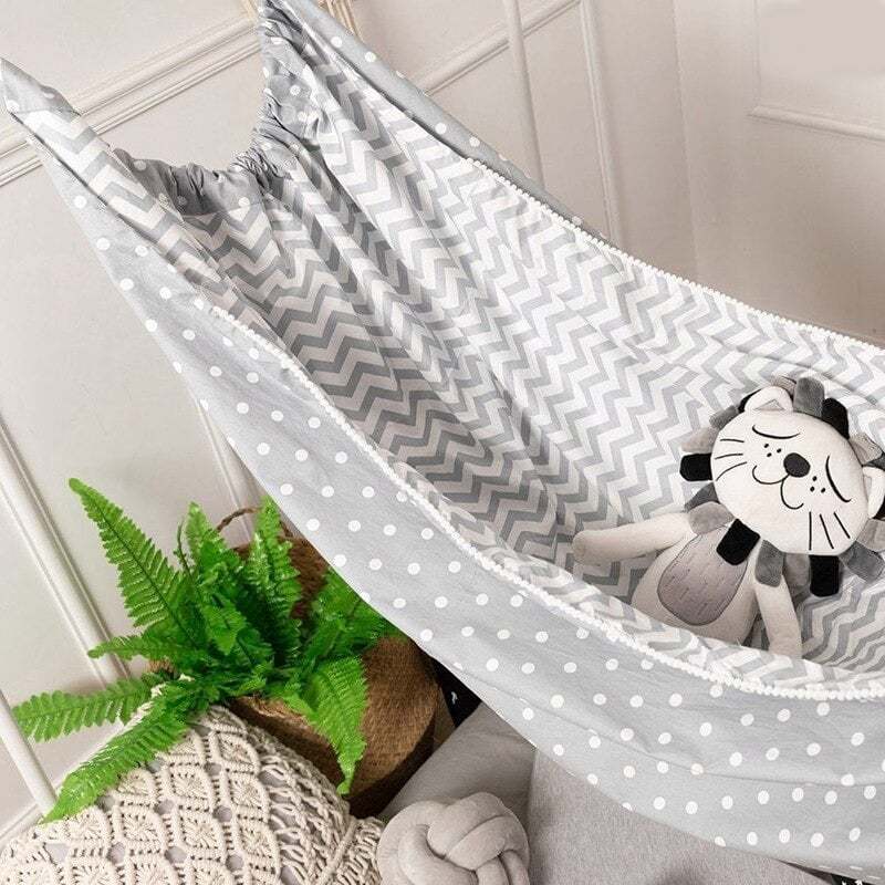 Crib Baby Hammock Swing | Cotton Hanging Sleep Bassinet