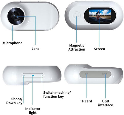 Cat Pet Collar Camera w/ Video and Photo Capabilities