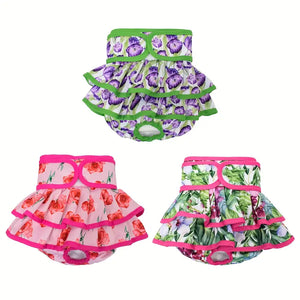 Reusable and Washable Female Dog Diapers - Comfortable Pet Diapers for Small to Large Dogs