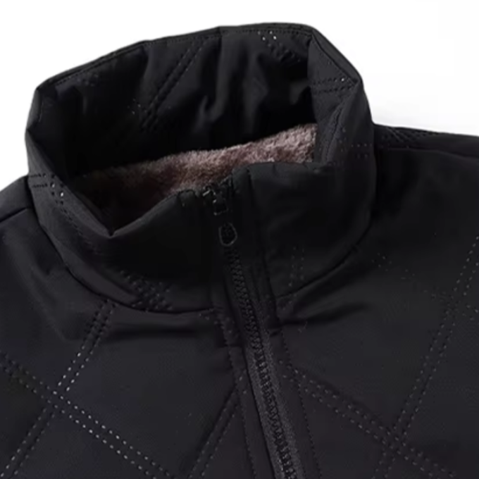 Boreas | Men's Fleece-Lined Quilted Winter Jacket