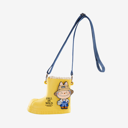 Labubu The Monsters Fall In Wild Series Rain Boot Bag