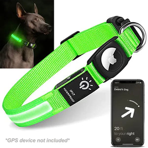 Premium GPS Dog Collar with LED Light