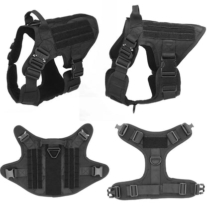 Dog Harness, Collar & Leash – k9 Tactical Working Dog Set