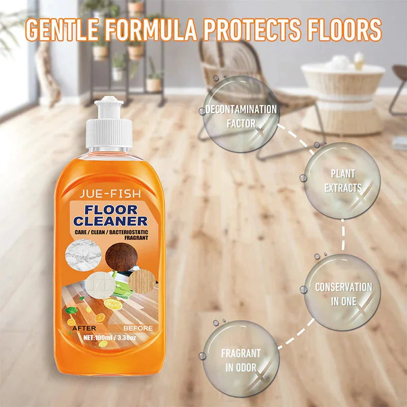 Powerful Decontamination Floor Cleaner (100ml/Bottle)