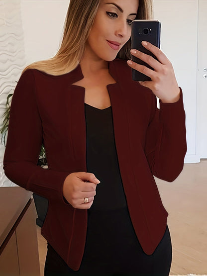 Women's Open Front Blazer Jacket
