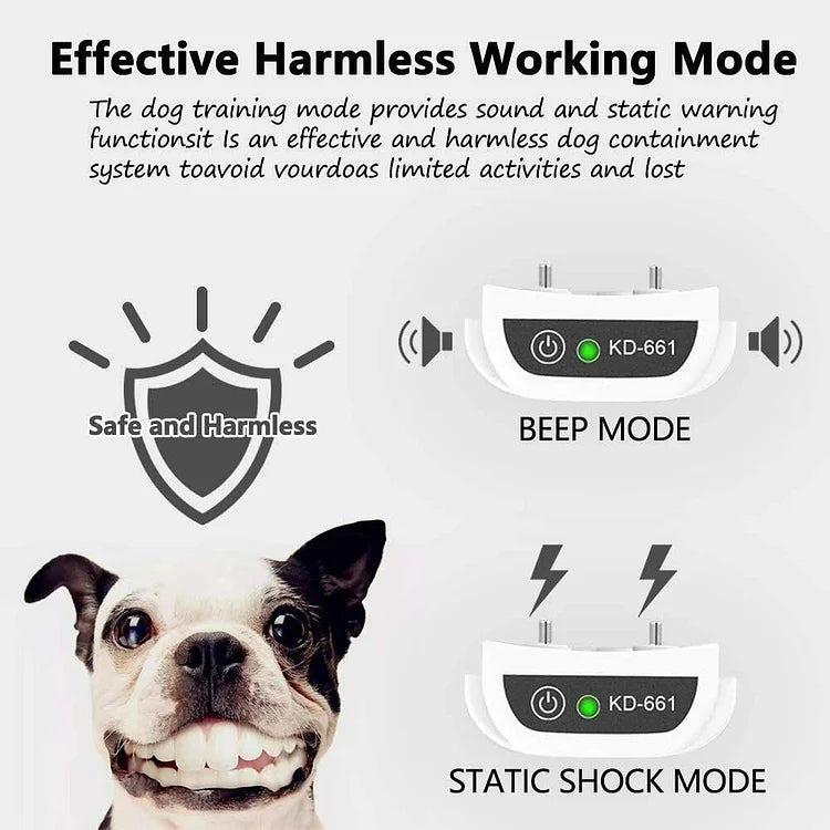 Waterproof Wireless Electric Dog Fence Collar