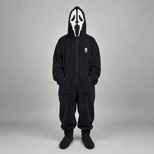 Horror Halloween Hooded Jumpsuit