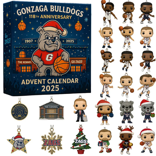 Gonzaga Bulldogs Advent Calendar