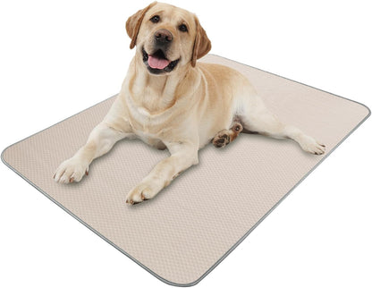 Washable Summer Dog Cooling Mat - Ice Silk, Self-Cooling Pad for Dogs & Cats