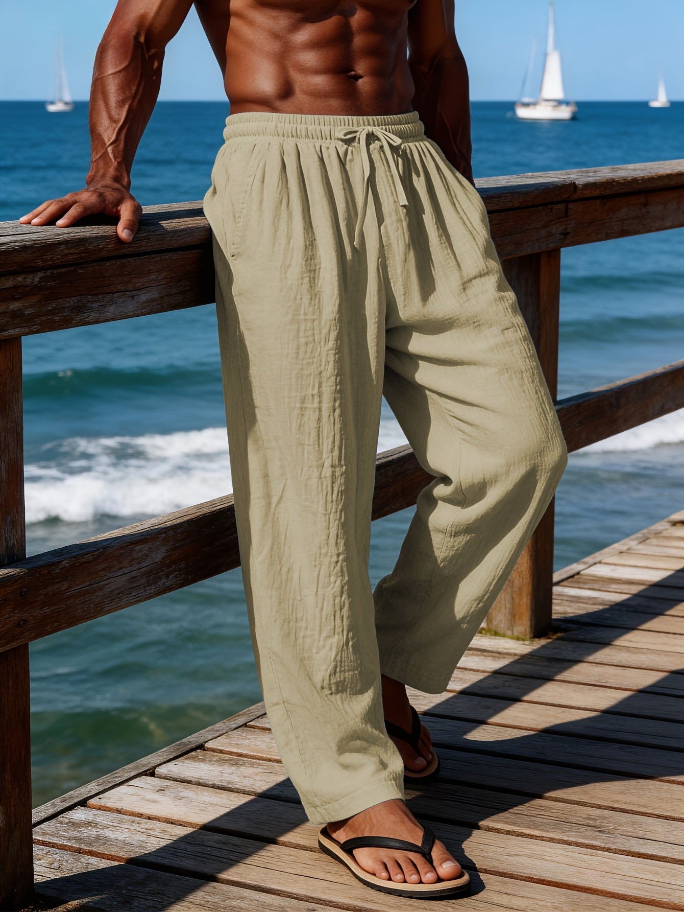 Gavin | Relaxed Drawstring Pants