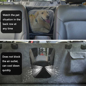 Waterproof Dog Car Seat Cover with Side Flaps