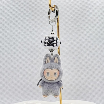 Labubu Zimomo Cloud Theme Plush Charm Keychain