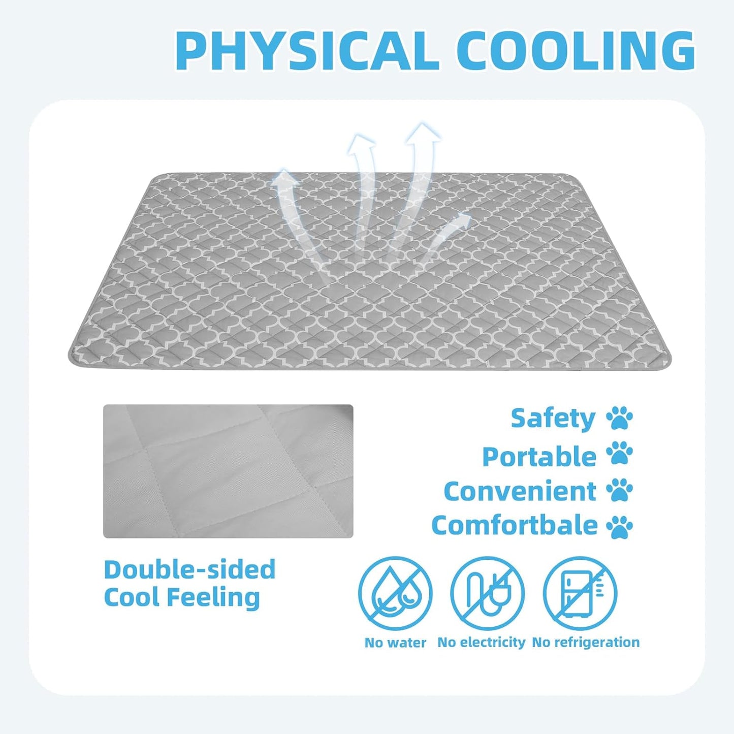 Portable Self-Cooling Dog Sleeping Mat