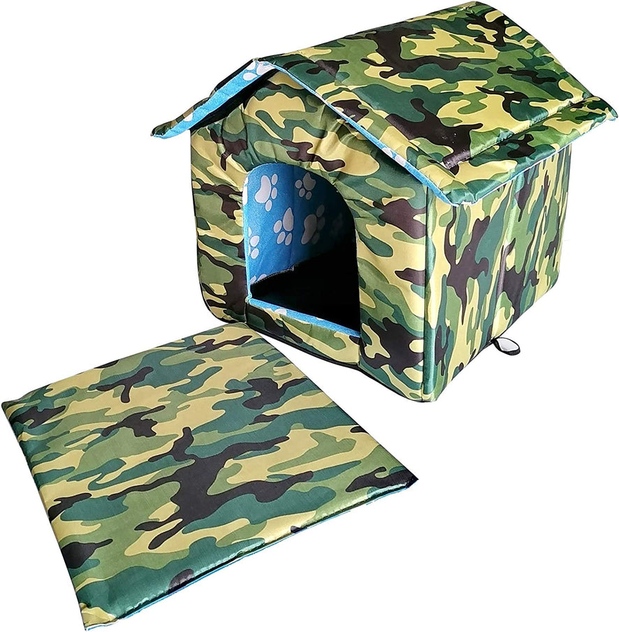 Waterproof Pet House - Portable Dog House & Cat Kennel