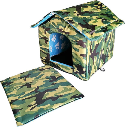 Waterproof Pet House - Portable Dog House & Cat Kennel