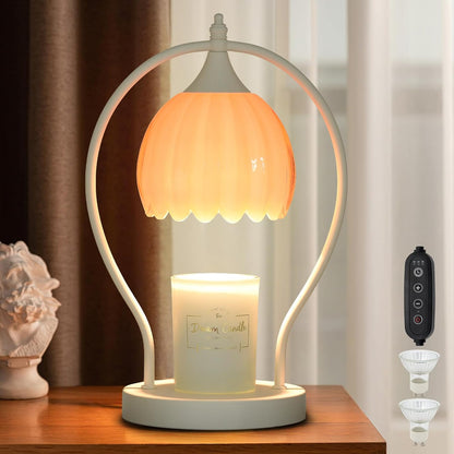 Electric Wax Candle Warmer Lamp with Timer for Decor Home Room