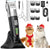 Cat Hair Trimmer, Quiet Cat Clippers for Matted Hair, Cordless Cat Grooming Kit with Comb