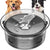 2L/70oz Dog Water Bowl - Large Capacity No Spill Pet Water Dispenser