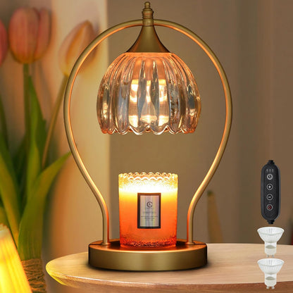 Electric Wax Candle Warmer Lamp with Timer for Decor Home Room